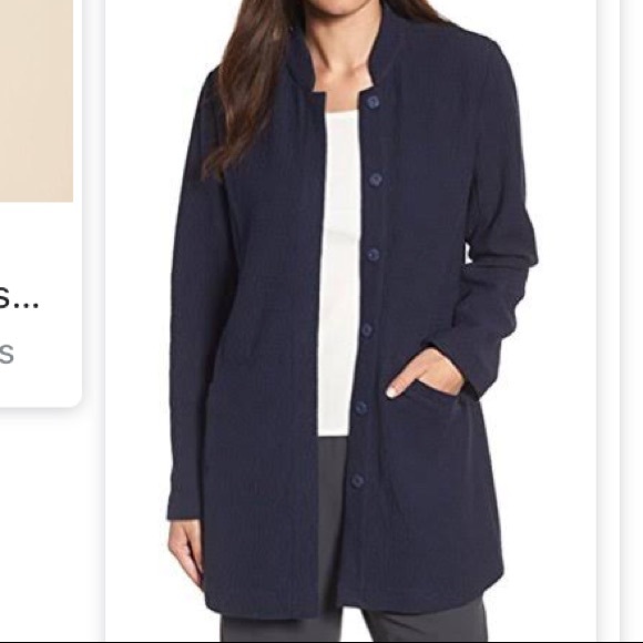 eileen fisher midnight jacket